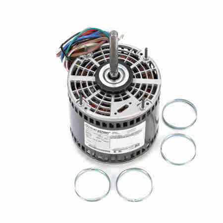 MARATHON 0.50 Hp 3 Speed Fan And Blower Hvac/R Motor, 1 Phase, 1800 Rpm, X017 X017